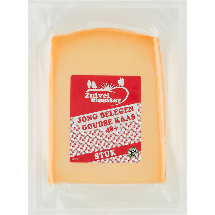 Zuivelmeester Gouda kaas jong belegen 48+