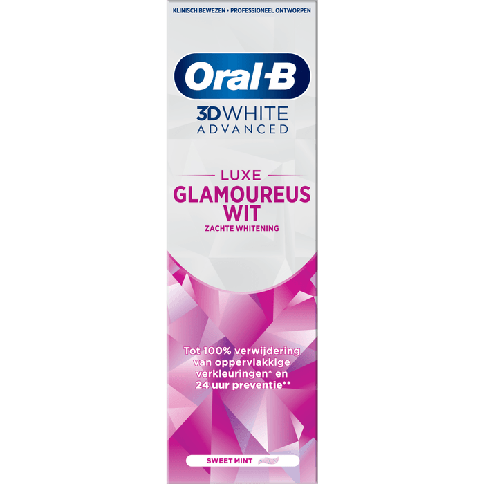 Oral-B Tandpasta 3d white luxe glamoreus wit