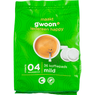 G'woon Koffiepads mild roast