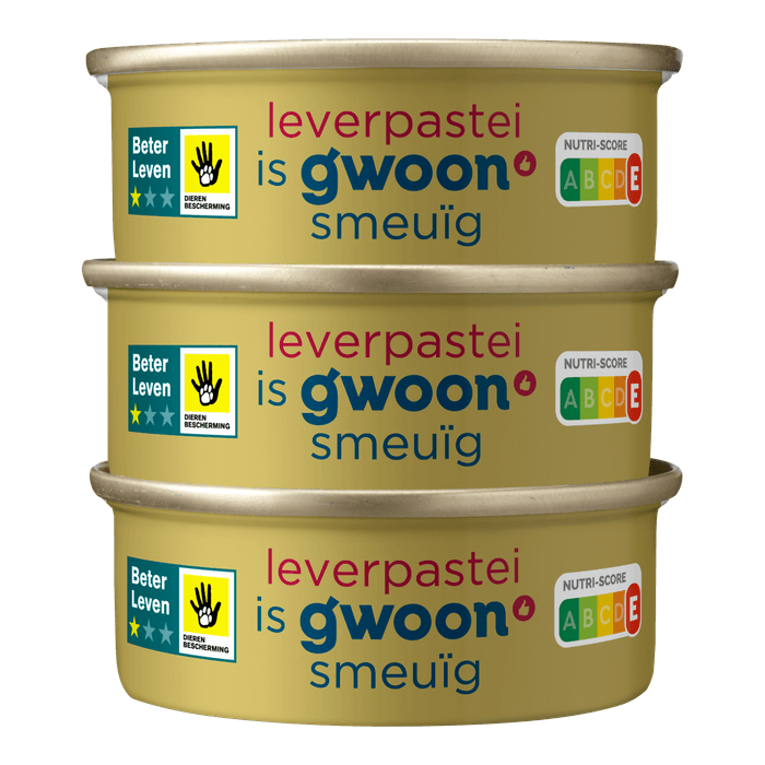 G'woon Leverpastei 3-pack