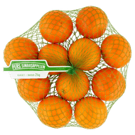 Perssinaasappelen verpakt