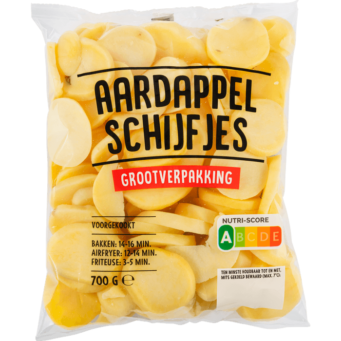 Aardappelschijfjes grootverpakking