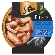 Sheba Kattenvoer filets kip tonijn