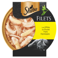 Sheba Kattenvoer filets fijne kipreepjes