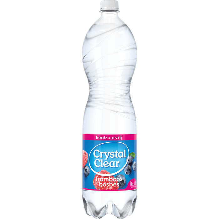 Crystal Clear Framboos-bosbes koolzuurvrij