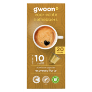 G'woon Koffiecapsules espresso forte