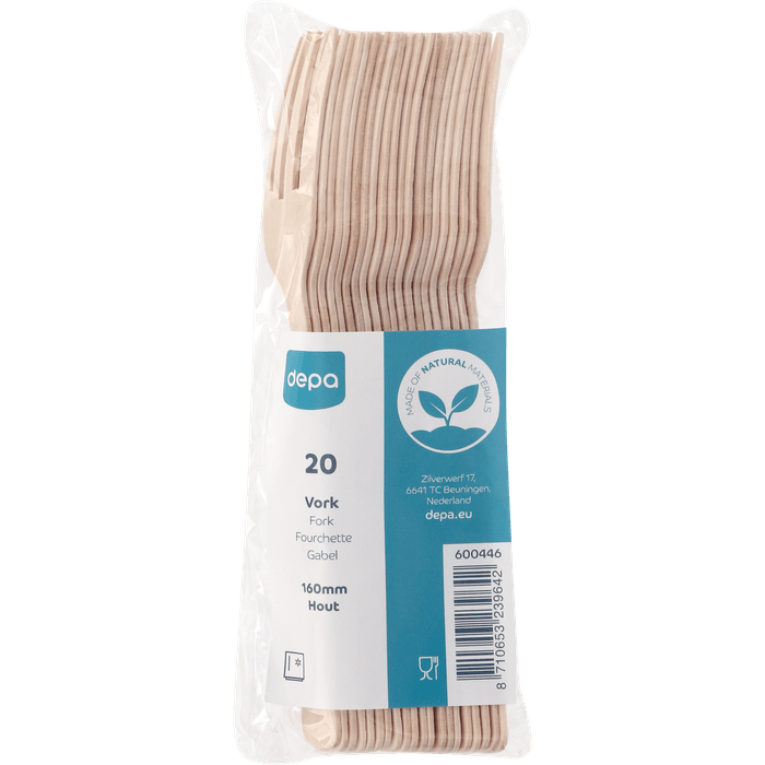 Depa Vorken hout 16cm