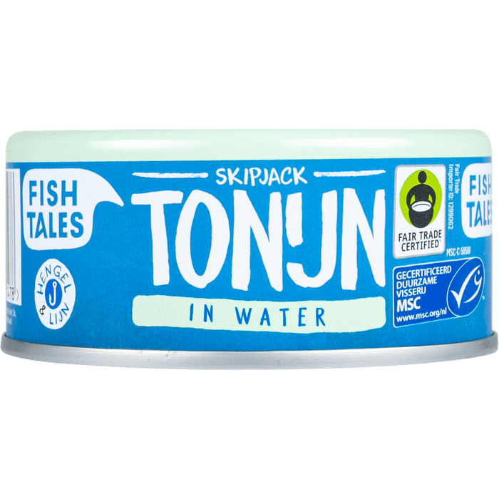 Fish Tales Skipjack tonijn in water