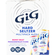GiG Hard seltzer mixpack 4x330 ml