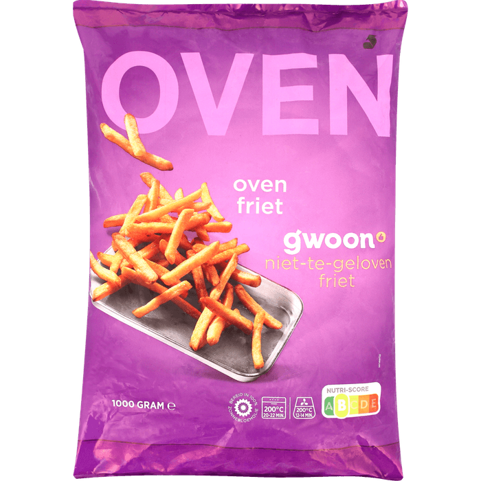 G'woon Oven frites