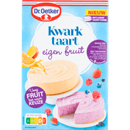 Dr. Oetker Kwarktaart eigen fruit