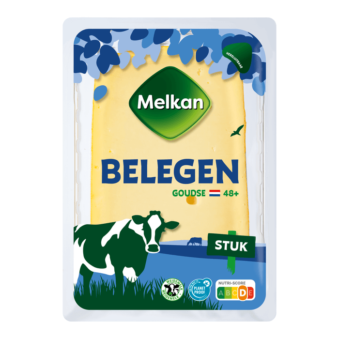 Melkan Belegen kaas 48+ stuk
