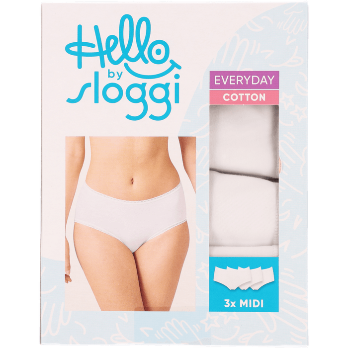 Hello by Sloggi damesslips midi
