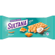Sultana Knappers kokos 5x 3st.