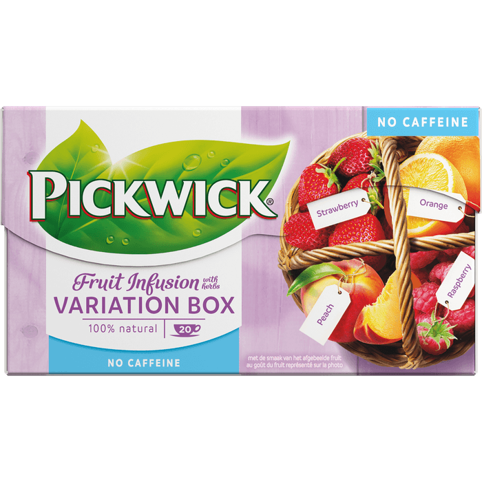 Pickwick Vruchtenthee fruitvariatie 20 zk.