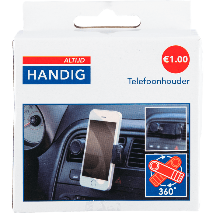 Altijd handig Telefoonhouder auto