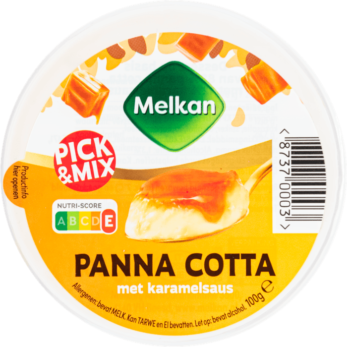 Melkan Panna cotta karamel