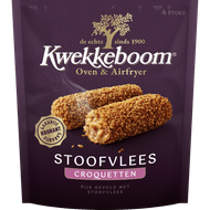 Kwekkeboom Oven stoofvlees croquetten 4 st.