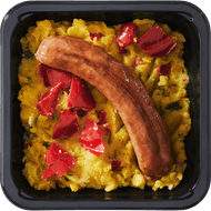 DekaMarkt Stamppot prei paprika rundersaucijs