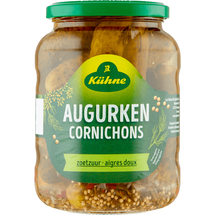 Kühne Augurken zoetzuur