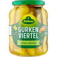 Kühne Gurkenviertel zoetzuur