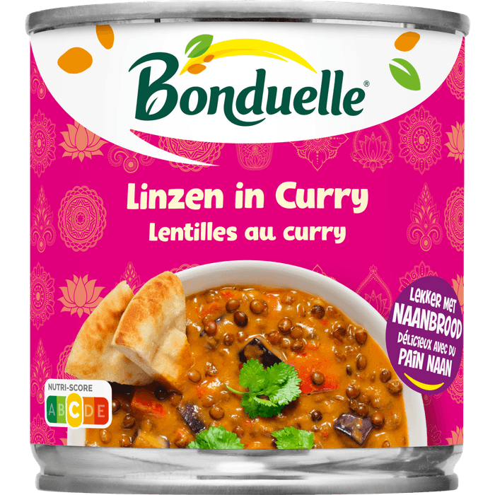 Bonduelle Linzen in curry
