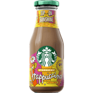 Starbucks Frappuccino sip on sunshine