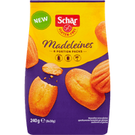 Schär Madeleines cake