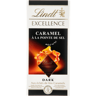 Lindt Chocoladereep excellence caramel seasalt