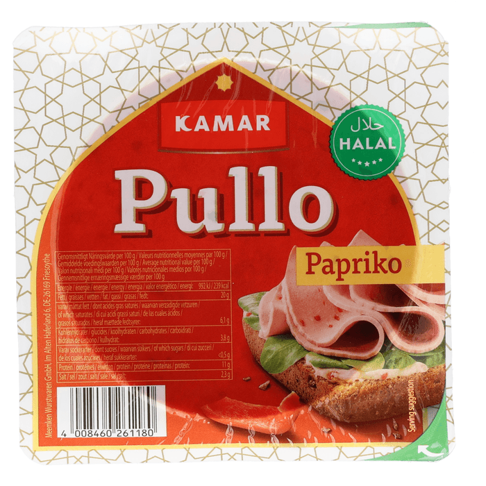 Kamar Kipboterhamworst paprika