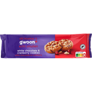 G'woon Cranberry cookies white chocolate