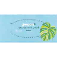 G'woon Tissuebox zacht en sterk 3-laags