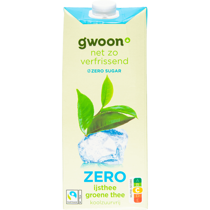 G'woon Ijsthee zero groene thee