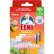WC-eend Fresh discs navul duo mango