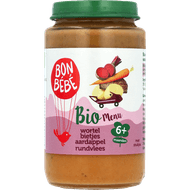 Bonbébé Biomenu 06m614 wortel bietjes aardappel rundvlees 6+ maanden