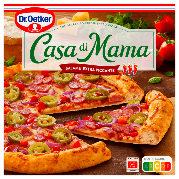 Dr. Oetker Casa di mama pizza salame extra piccante