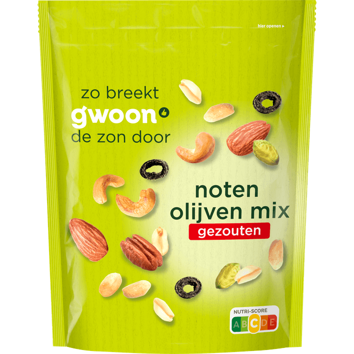 G'woon Olijvenmix gezouten