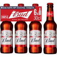 Bud Pilsener 6x30cl