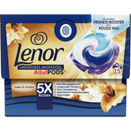 Lenor Vloeibaar wasmiddel all-in-1 pods gouden orchidee