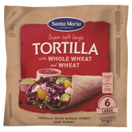 Santa Maria Tortilla whole wheat large 6 stuks