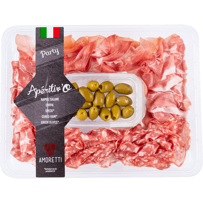 Aperitivo tapasschotel Amoretti
