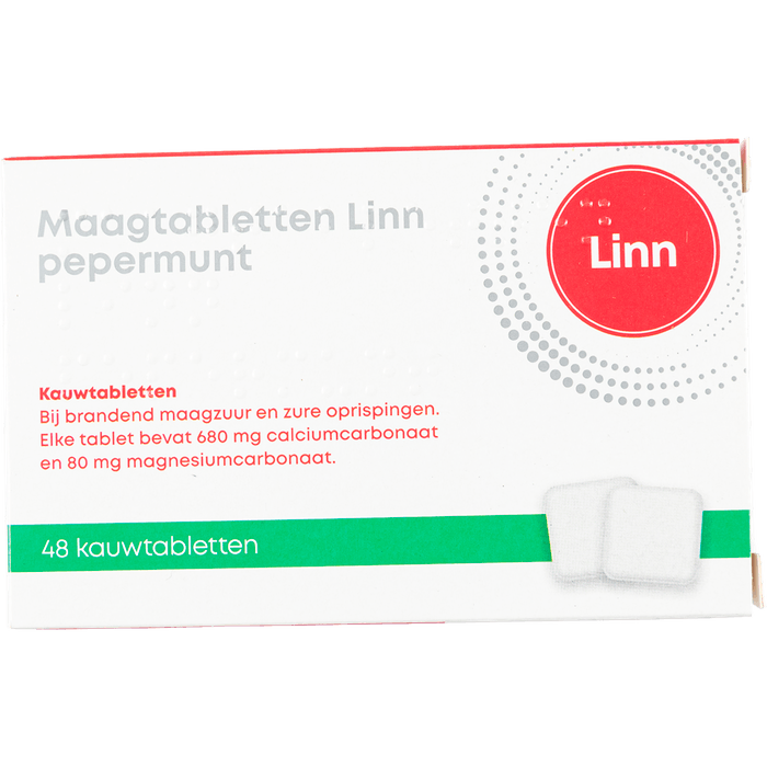 LINN Maagtabletten pepermunt