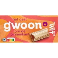 G'woon Chocoladereep praline wit