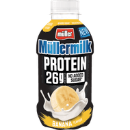 Müllermilk protein banaan