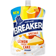 Melkunie Breaker specials lemon cheesecake