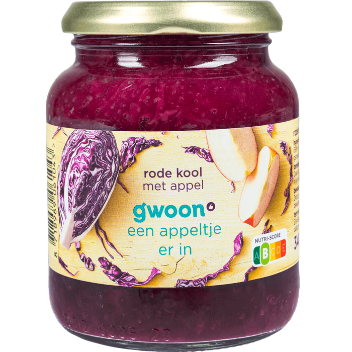 G'woon Rode kool met appel