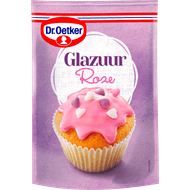 Dr. Oetker Roze glazuur bakdecoratie