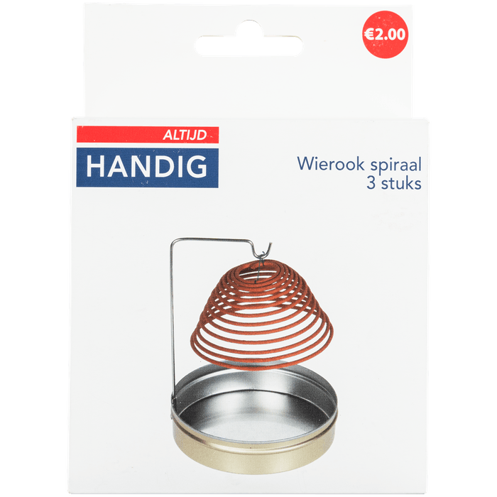 Altijd handig Wierook spiraal 3 st.