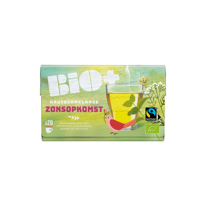 Bio+ Kruidenthee zonsopkomst kop 20 zk.