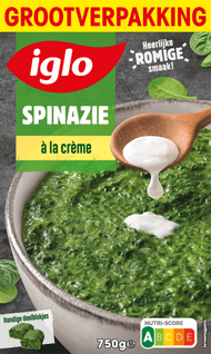Iglo Spinazie à la crème deelblokjes